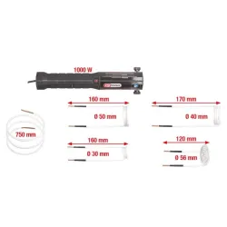 Set de pistolets à chaleur par induction . 6 pcs. KSTOOLS 500.8480 | 500.8480