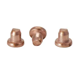Rivets cuivre de débosselage à souder 3x4 .5mm . 100 pces KSTOOLS 500.8575 | 500.8575