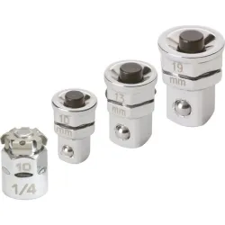 Jeu d'adaptateurs à verrouillage GEARplus® . 4 pcs KSTOOLS 503.4286 | 503.4286