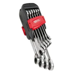 Jeu de clés mixtes à cliquet reversible GEARplus®  . 10 pcs KSTOOLS 503.4620 | 503.4620
