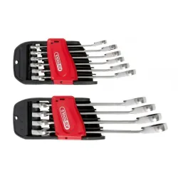 Jeu de clés mixtes à cliquet reversible GEARplus®  . 10 pcs KSTOOLS 503.4620 | 503.4620