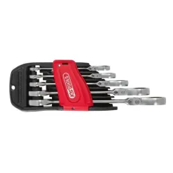 Jeu de 5 clés mixtes à cliquet à tête inclinable à verrouillage GEARplus® KSTOOLS 503.4805 | 503.4805