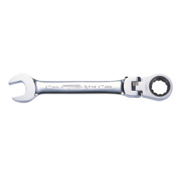 Clé mixte à cliquet à tête inclinable à verrouillage GEARplus® . 18 mm KSTOOLS 503.4818 | 503.4818