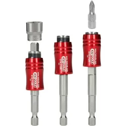 Porte-embouts magnétique 2 en 1 à verrouillage . 1/4" KSTOOLS 514.1126 | 514.1126