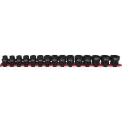 Jeu de douilles à choc extra courtes 1/2" - 6 pans -10 à 24 mm KSTOOLS 515.0055 | 515.0055