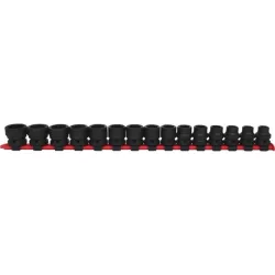 Jeu de douilles à choc extra courtes 1/2" - 6 pans -10 à 24 mm KSTOOLS 515.0055 | 515.0055