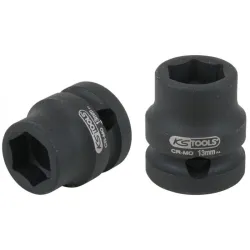 Douille à chocs 6 pans 1/2" . L. 28 mm - 13 mm KSTOOLS 515.0059 | 515.0059
