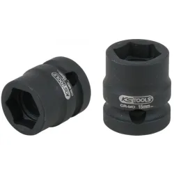 Douille à chocs 6 pans 1/2" . L. 28 mm - 15 mm KSTOOLS 515.0062 | 515.0062