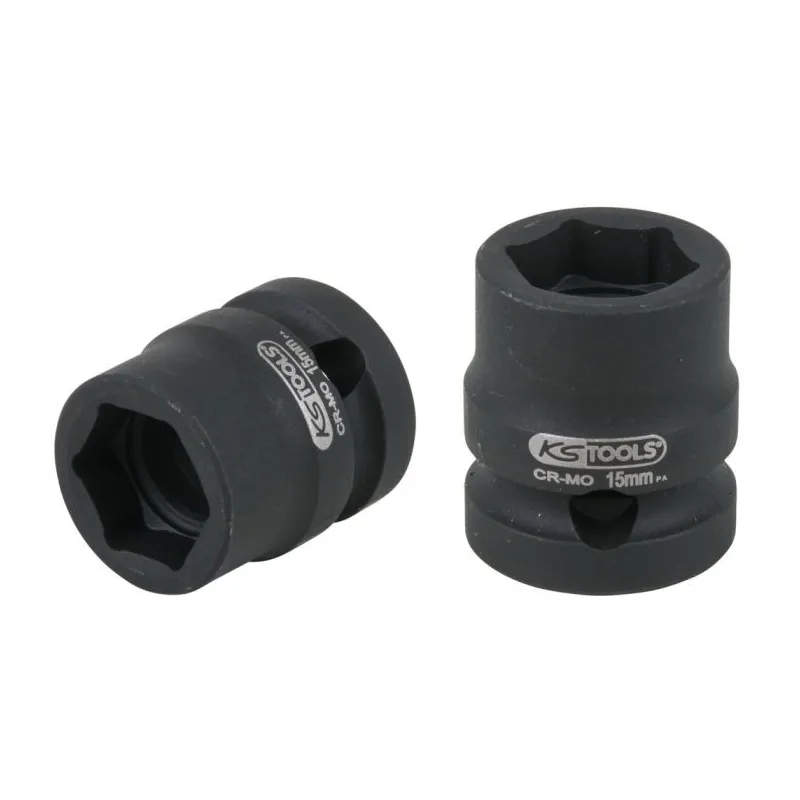 Douille à chocs 6 pans 1/2" . L. 28 mm - 15 mm KSTOOLS 515.0062 | 515.0062 Douille à chocs 6 pans 1/2" . L. 28 mm - 15 mm KSTOOLS 515.0062 | 515.0062