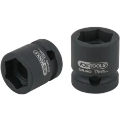 Douille à chocs 6 pans 1/2" . L. 28 mm - 17 mm KSTOOLS 515.0064 | 515.0064