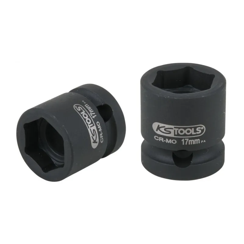 Douille à chocs 6 pans 1/2" . L. 28 mm - 17 mm KSTOOLS 515.0064 | 515.0064