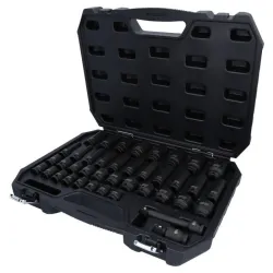 Coffret de douilles à chocs 1/2" . 40 pièces KSTOOLS 515.0065 | 515.0065