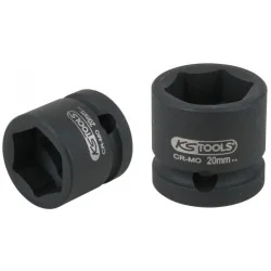 Douille à chocs 6 pans 1/2" . L. 28 mm - 20 mm KSTOOLS 515.0068 | 515.0068