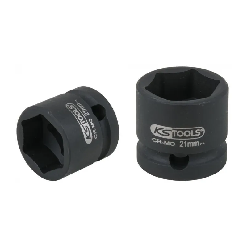 Douille à chocs 6 pans 1/2" . L. 28 mm - 21 mm KSTOOLS 515.0069 | 515.0069 Douille à chocs 6 pans 1/2" . L. 28 mm - 21 mm KSTOOLS 515.0069 | 515.0069