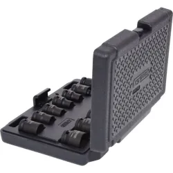 Coffret de douilles à chocs 6 pans 1/2" - 10 douilles . cardan . rallonge- 12pcs KSTOOLS 515.0112 | 515.0112