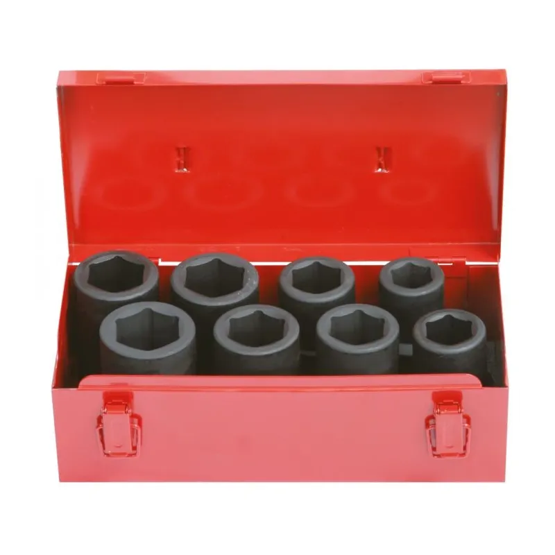Coffret de douilles longues à chocs 1" . 24 à 38 mm . 8 pièces KSTOOLS 515.0308 | 515.0308 Coffret de douilles longues à chocs 1" . 24 à 38 mm . 8 pièces KSTOOLS 515.0308 | 515.0308