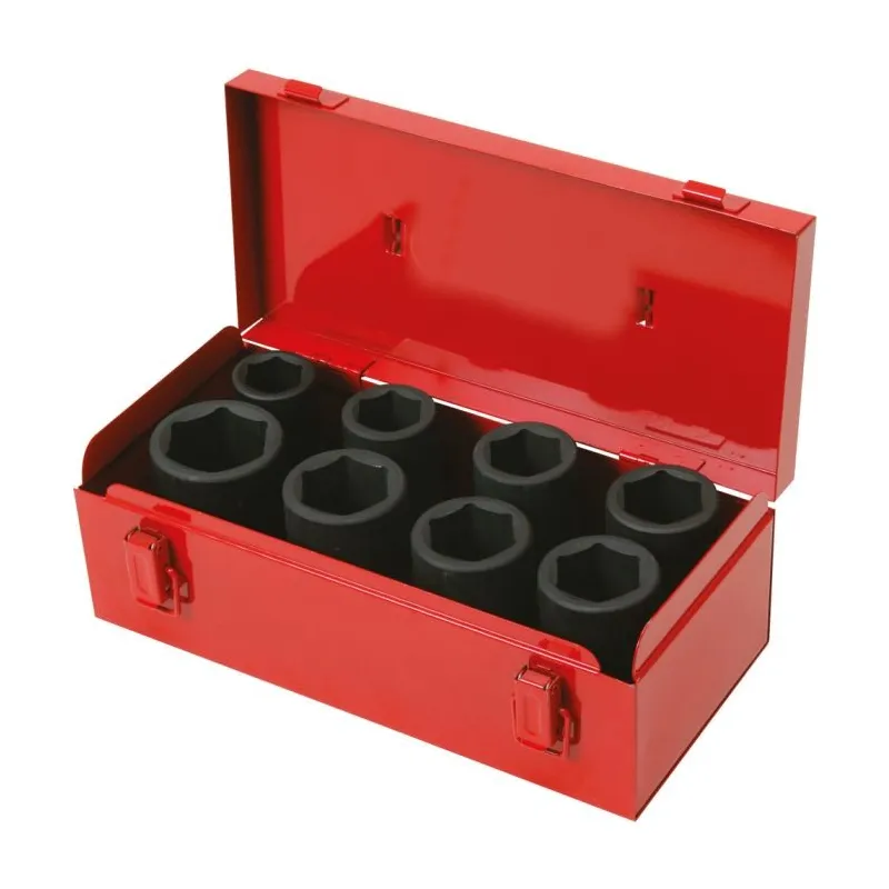 Coffret de douilles longues à chocs 3/4" . 8 pcs KSTOOLS 515.0510 | 515.0510 Coffret de douilles longues à chocs 3/4" . 8 pcs KSTOOLS 515.0510 | 515.0510
