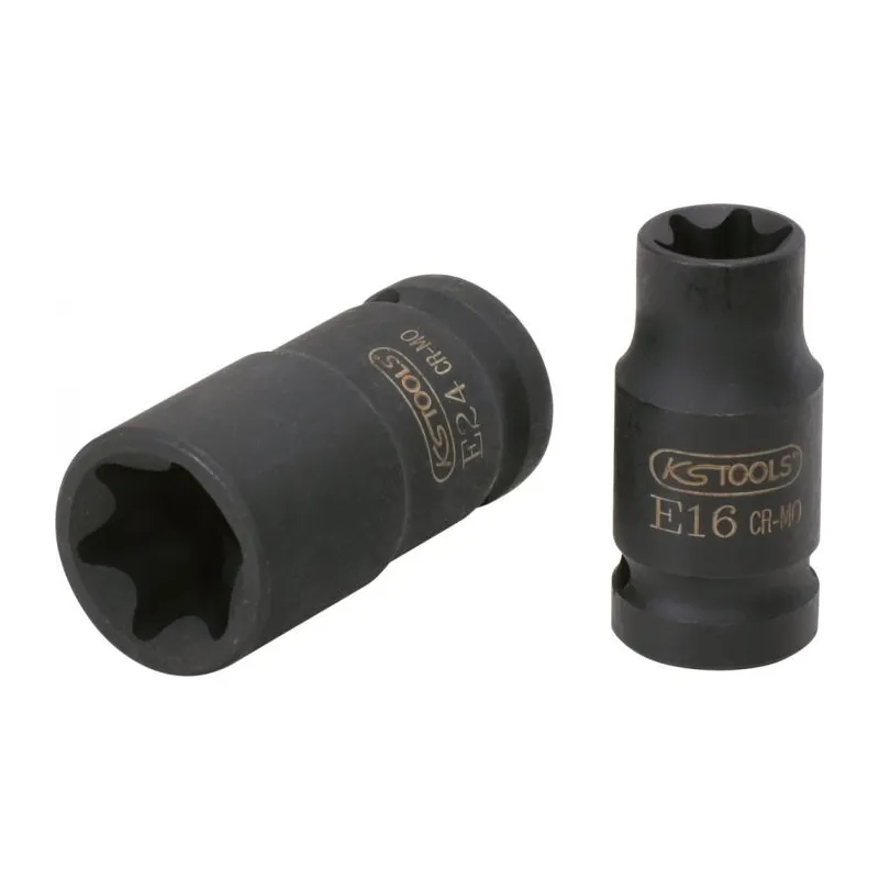 Douille à chocs TORX® 3/8" . E4 KSTOOLS 515.0970 | 515.0970