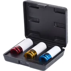 Jeu de 3 douilles à chocs pour jantes aluminium . 17 . 19 . 21 mm KSTOOLS 515.1005 | 515.1005