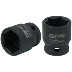 Douille à chocs 6 pans 1/2" . 24 mm KSTOOLS 515.1024 | 515.1024