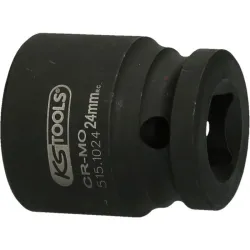 Douille à chocs 6 pans 1/2" . 24 mm KSTOOLS 515.1024 | 515.1024