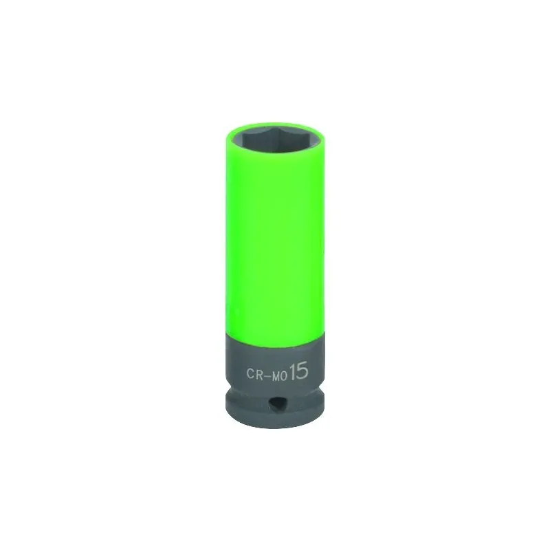 Douille à chocs longue 6 pans pour jantes aluminium - vert - 15 mm KSTOOLS 515.1072 | 515.1072 Douille à chocs longue 6 pans pour jantes aluminium - vert - 15 mm KSTOOLS 515.1072 | 515.1072