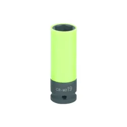 Douille à chocs longue 6 pans pour jantes aluminium - vert - 19 mm KSTOOLS 515.1075 | 515.1075