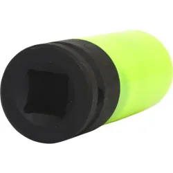 Douille à chocs longue 6 pans pour jantes aluminium - vert - 19 mm KSTOOLS 515.1075 | 515.1075