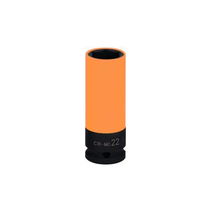 Douille à chocs longue 6 pans pour jantes aluminium - orange - 22 mm KSTOOLS 515.1077 | 515.1077 Douille à chocs longue 6 pans pour jantes aluminium - orange - 22 mm KSTOOLS 515.1077 | 515.1077