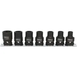 Jeu de douilles à chocs courte TORX® 1/2’’ . 7 pièces . E10-E24 KSTOOLS 515.1106 | 515.1106