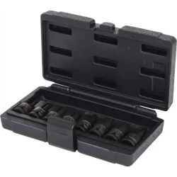 Jeu de douilles mâles à chocs courtes TORX® 1/2" . 8 pcs KSTOOLS 515.1107 | 515.1107