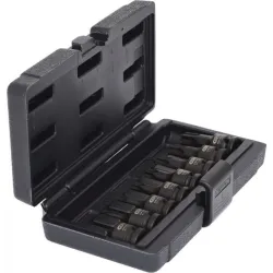 Jeu de douilles mâles à chocs courtes TORX® 1/2" . 8 pcs KSTOOLS 515.1107 | 515.1107