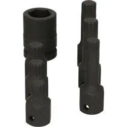 Coffret DUODRIVE . douilles à chocs XZN® . 7pcs KSTOOLS 515.1160 | 515.1160