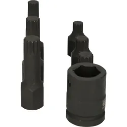 Coffret DUODRIVE . douilles à chocs XZN® . 7pcs KSTOOLS 515.1160 | 515.1160