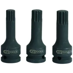 Douille à chocs courte 1/2" XZN® . M14 - L. 75 mm KSTOOLS 515.1172 | 515.1172