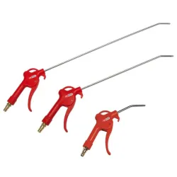 Jeu de 3 soufflettes avec buse 100 mm - 330mm - 490mm - Raccord 1/4" KSTOOLS 515.1921 | 515.1921