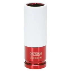 Douille à chocs 1/2" . revêtement ABS pour jantes aluminium . 21 mm KSTOOLS 515.2021 | 515.2021