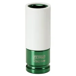 Douille à chocs 1/2" . revêtement ABS pour jantes aluminium . 22 mm KSTOOLS 515.2022 | 515.2022