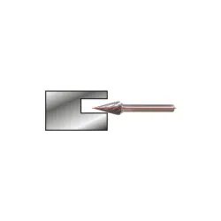 Fraise HM forme M . Ø 3mm . 38.5mm KSTOOLS 515.3271 | 515.3271