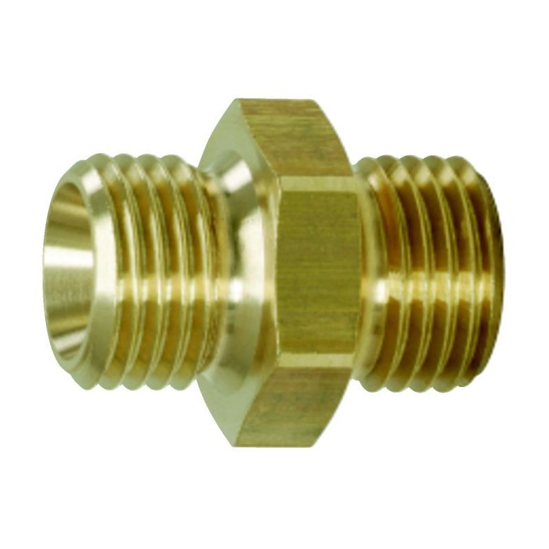 Raccords d'air comprimé 1/4"Gx1/4"G  clé 17mm - L.23mm KSTOOLS 515.3380 | 515.3380