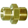 Raccords d'air comprimé 1/4"Gx1/4"G  clé 17mm - L.23mm KSTOOLS 515.3380 | 515.3380