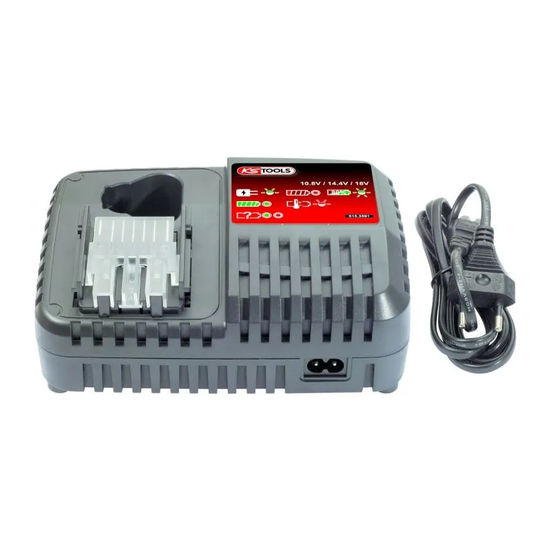 Chargeur universel pour batterie Li-Ion - 10 .8V-18V KSTOOLS 515.3591 | 515.3591 Chargeur universel pour batterie Li-Ion - 10 .8V-18V KSTOOLS 515.3591 | 515.3591