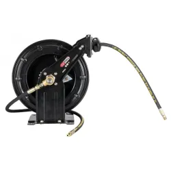 Enrouleur huile pour meubles SRM tuyau Ø13mm . raccord 1/4" - 8+1m KSTOOLS 515.4050 | 515.4050