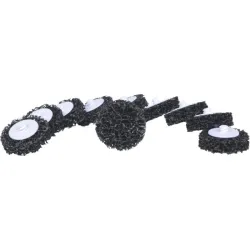 Lot de 10 disques de nettoyage noir 50 .0 mm KSTOOLS 515.5087 | 515.5087