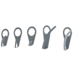 Lame de grattoir pour couteau à pare-brise . courbée . L. 63 mm KSTOOLS 515.5095 | 515.5095