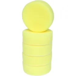 Tampons de nettoyage en plastique jaune . Ø 85 mm pour 515.5120-515.5125 . 5 pcs KSTOOLS 515.5122 | 515.5122