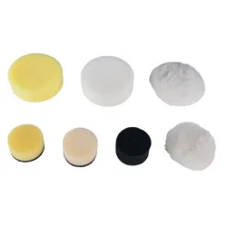 Tampons de nettoyage en plastique noir Ø 50mm pour 515.5125 . 5 pcs KSTOOLS 515.5128 | 515.5128