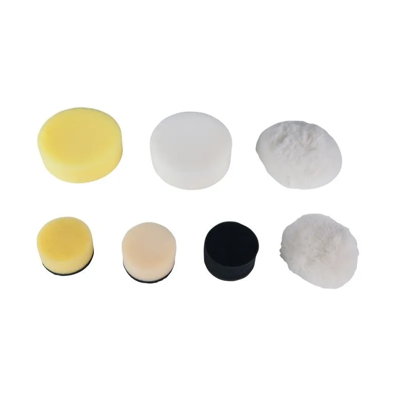 Tampons de nettoyage en plastique noir Ø 50mm pour 515.5125 . 5 pcs KSTOOLS 515.5128 | 515.5128