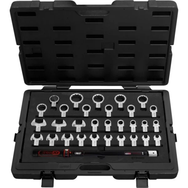 Jeu de clé dynamométrique à emmancher 14x18 mm . 1/2" - 31 pcs -certif étalonnage KSTOOLS 516.1730ETAL | 516.1730ETAL Jeu de clé dynamométrique à emmancher 14x18 mm . 1/2" - 31 pcs -certif étalonnage KSTOOLS 516.1730ETAL | 516.1730ETAL