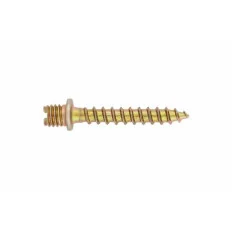 INDEX Vis à bois collier de serrage et agrafe Bichromaté. Rainurée (M6 x 50 100 pièces.) ABTAB0650 | ABTAB0650